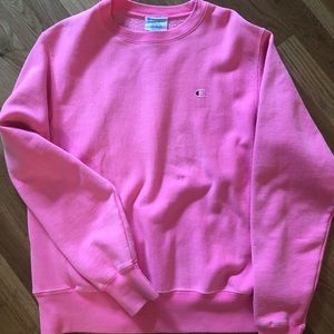 Pink Champion sweatshirt